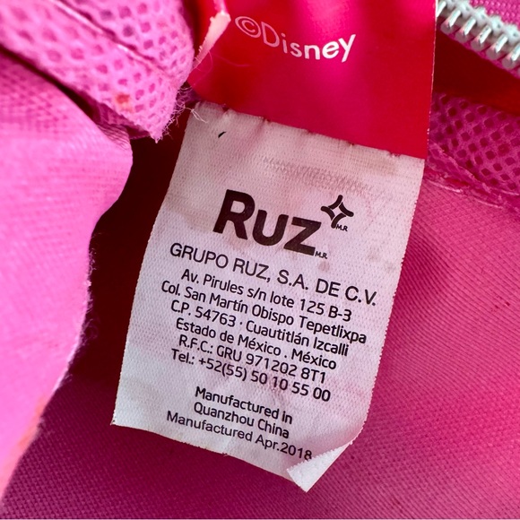 Disney Minnie Mouse small rolling backpack, hot pink, sparkly, preschool perfect - Picture 9 of 9